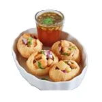 Gol Gappe(Pani Puri) With Channa and Chutney
